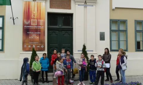 Az alsó tagozatosok egyik csapata